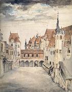 Albrecht Durer The Courtyard of the Former Castle in Innsbruck china oil painting reproduction